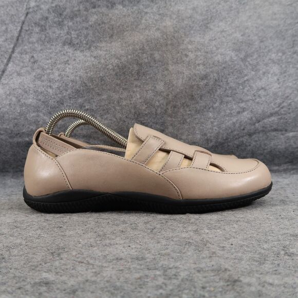 Softwalk Shoes Women 9 Loafer Ballet Flat Slip On Hampton Leather Comfort Casual - Picture 2 of 16